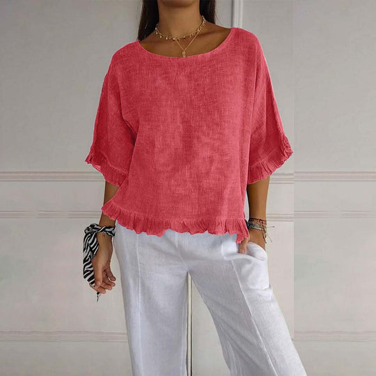 LÉA – FLOWY BLOUSE WITH A MODERN FIT