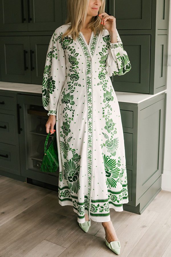 ELERI – EMBROIDERED FLORAL MAXI DRESS