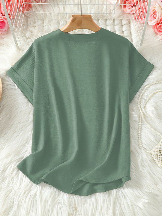 EMILY | RELAXED V-NECK EVERYDAY TEE