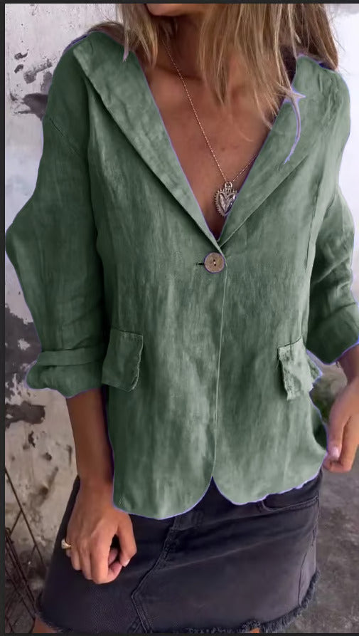MILENA – LIGHTWEIGHT BUTTONED TOP