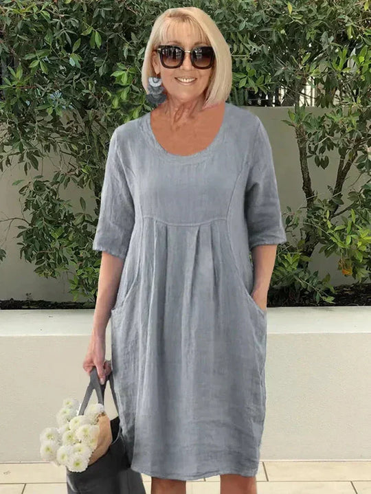 MIRA – LIGHTWEIGHT COTTON DAY DRESS