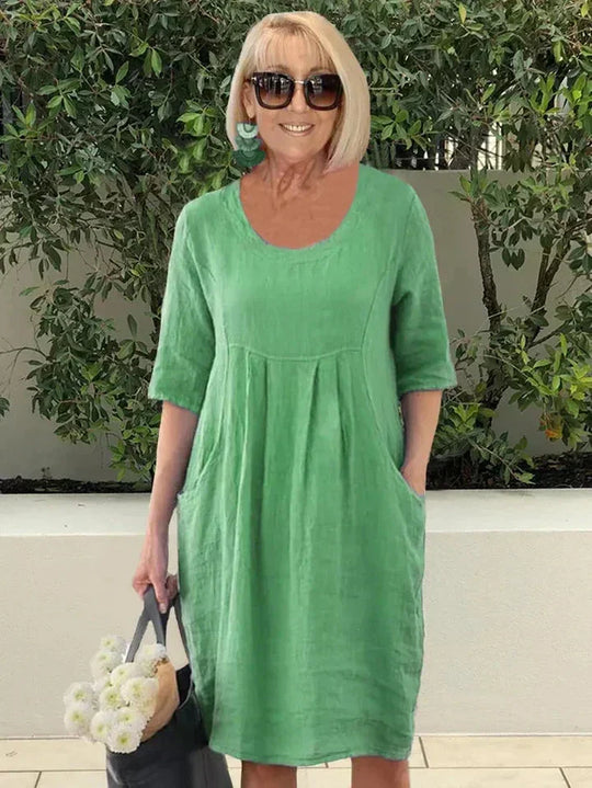 MIRA – LIGHTWEIGHT COTTON DAY DRESS