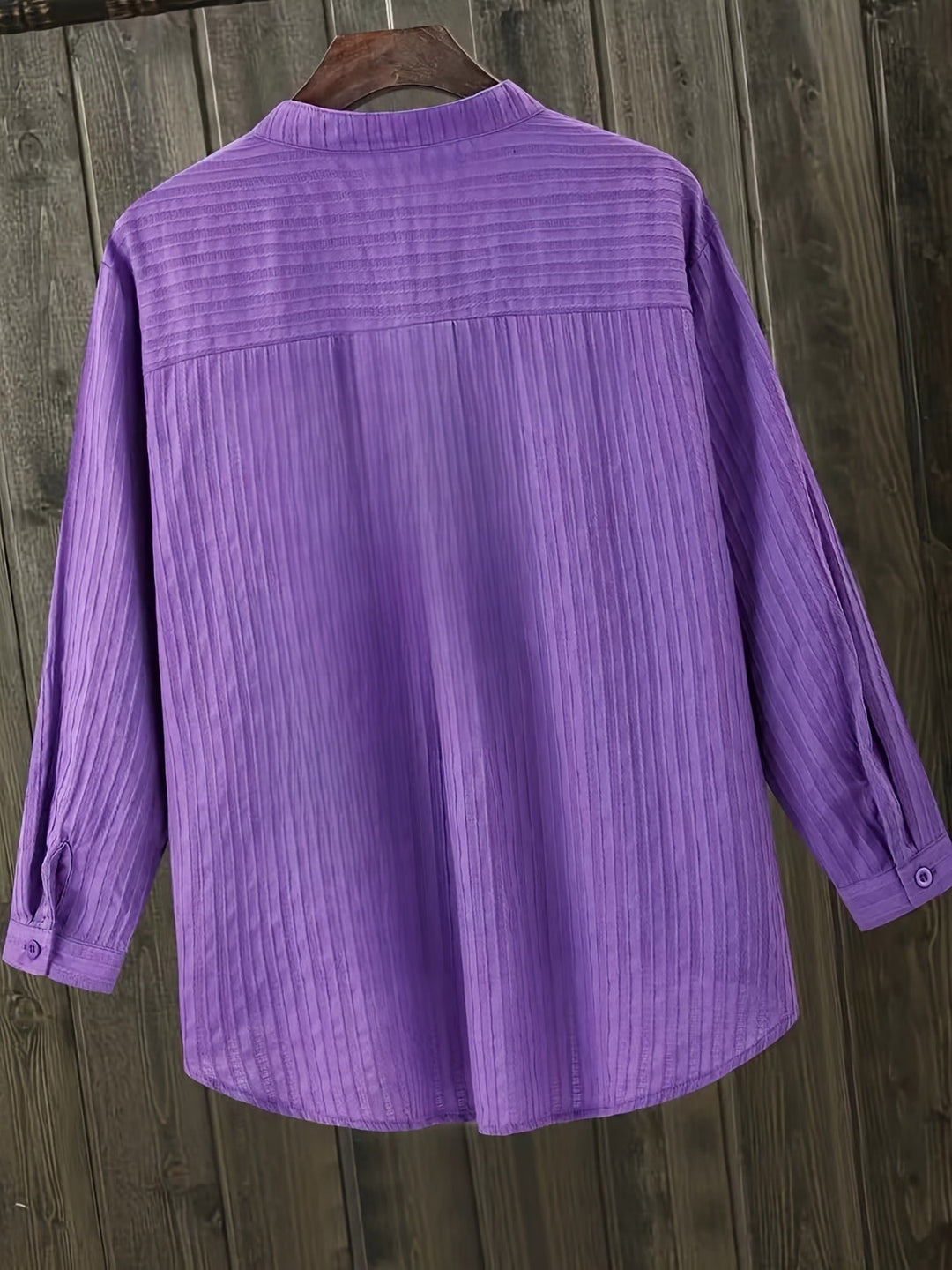 ALTHEA – TEXTURED BLOUSE WITH POCKET