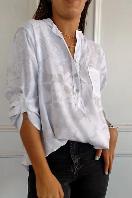 SORAYA – SEQUIN BLOUSE WITH SHIMMER FINISH