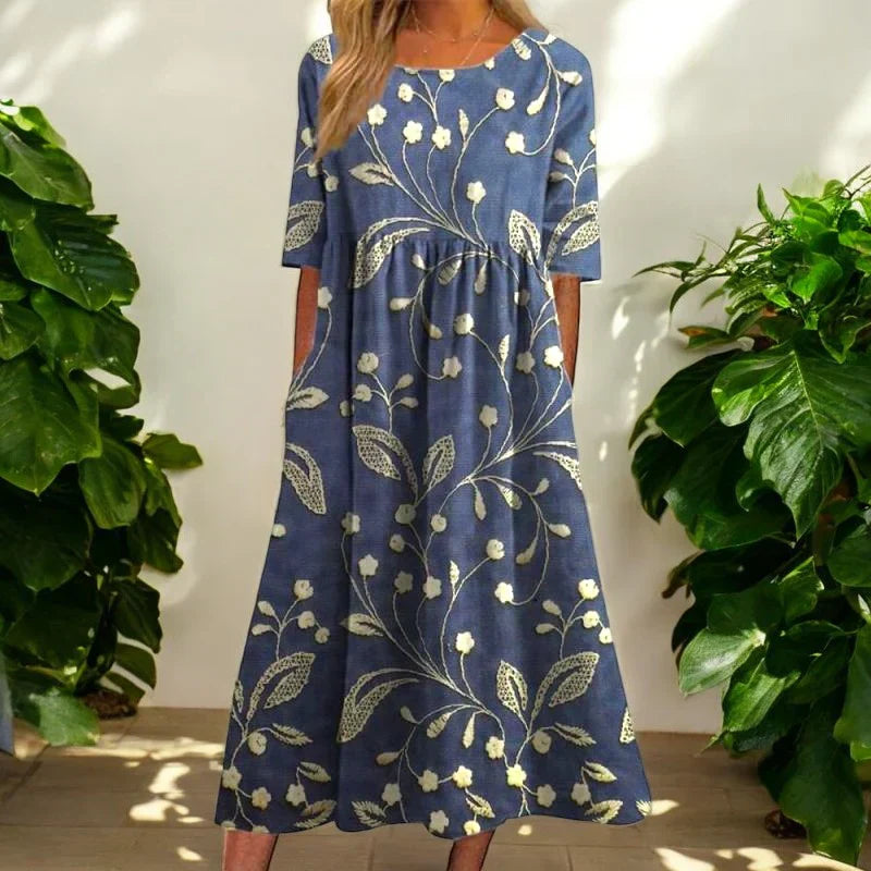 DOTTIE – FLORAL MIDI DRESS