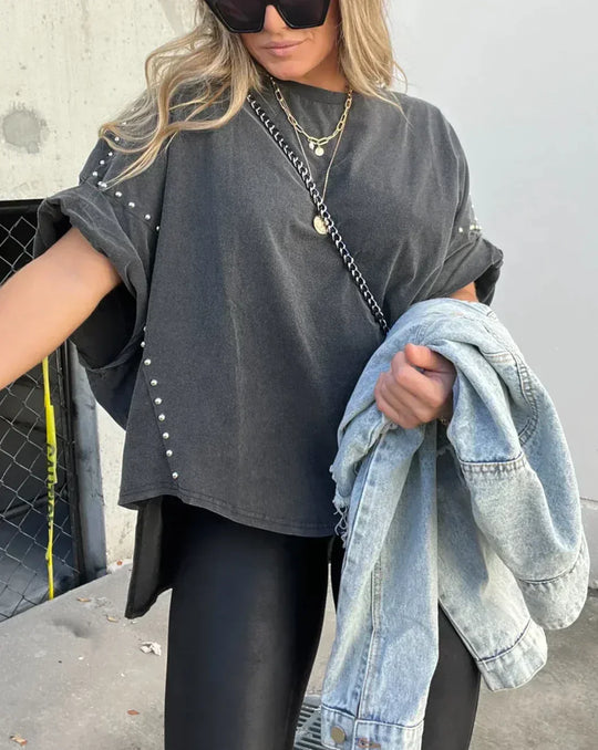 NADJA – OVERSIZED COTTON SHIRT