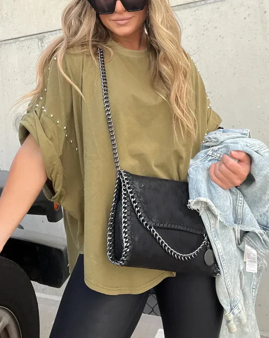 NADJA – OVERSIZED COTTON SHIRT
