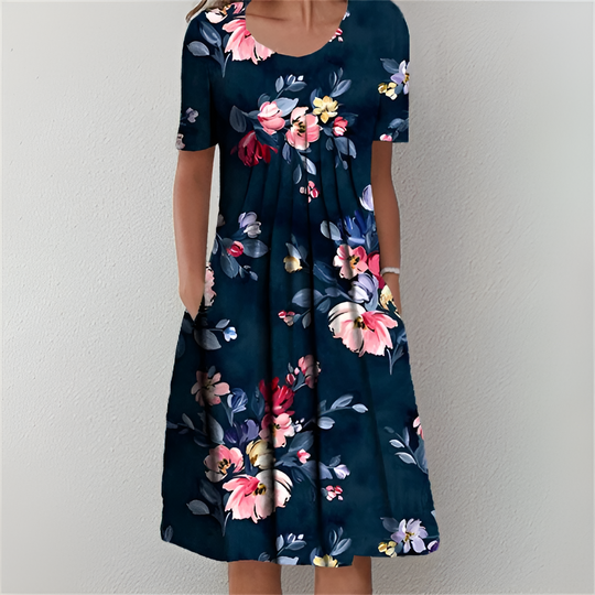 POPPY - ELEGANT PRINTED DRESS