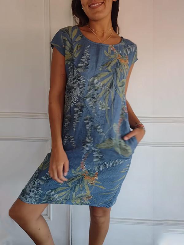 FAYNA – FLORAL CASUAL DRESS