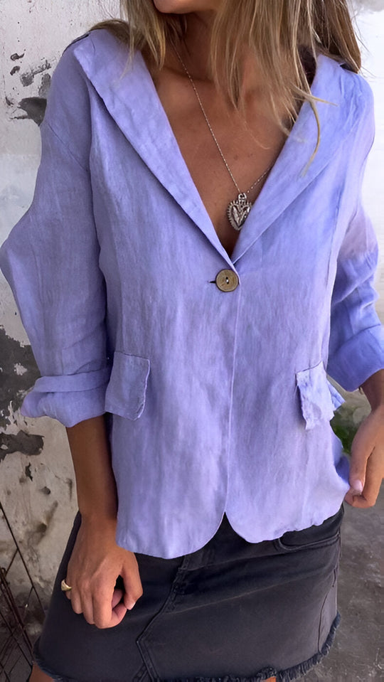MILENA – LIGHTWEIGHT BUTTONED TOP