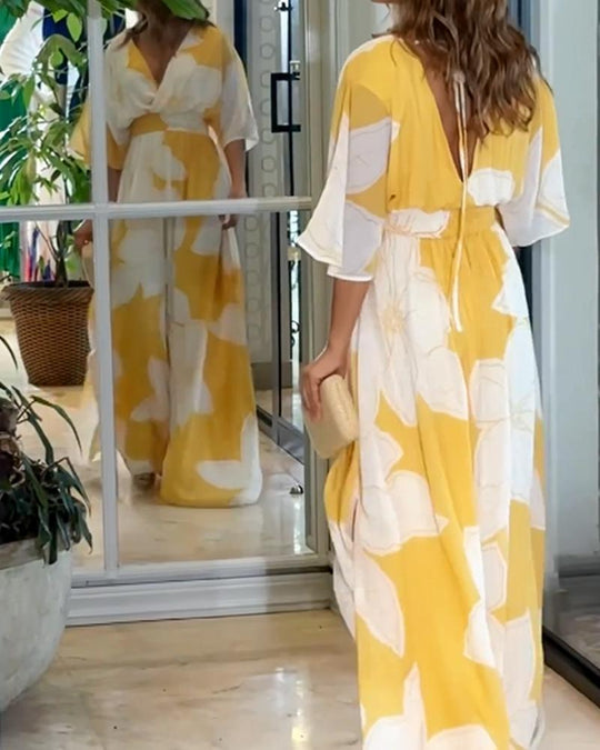 SUZY – FLORAL MAXI DRESS