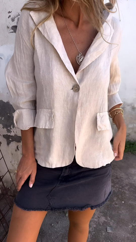 MILENA – LIGHTWEIGHT BUTTONED TOP