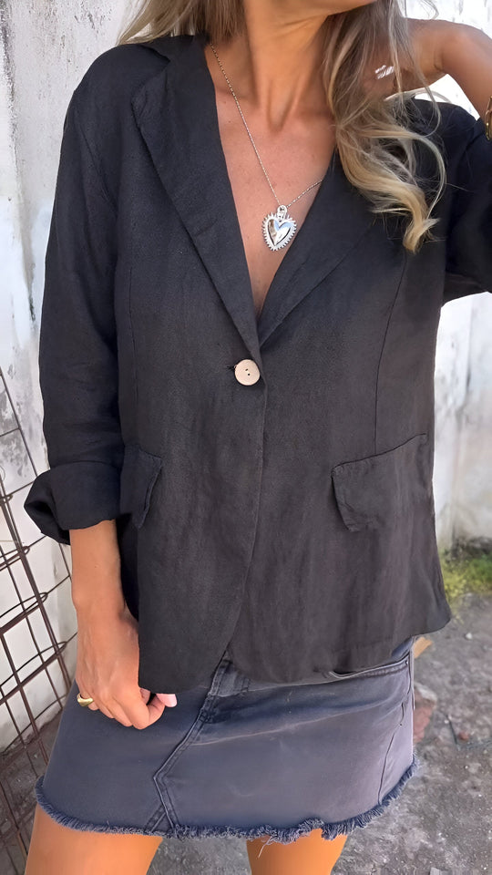 MILENA – LIGHTWEIGHT BUTTONED TOP