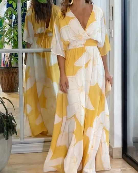 SUZY – FLORAL MAXI DRESS