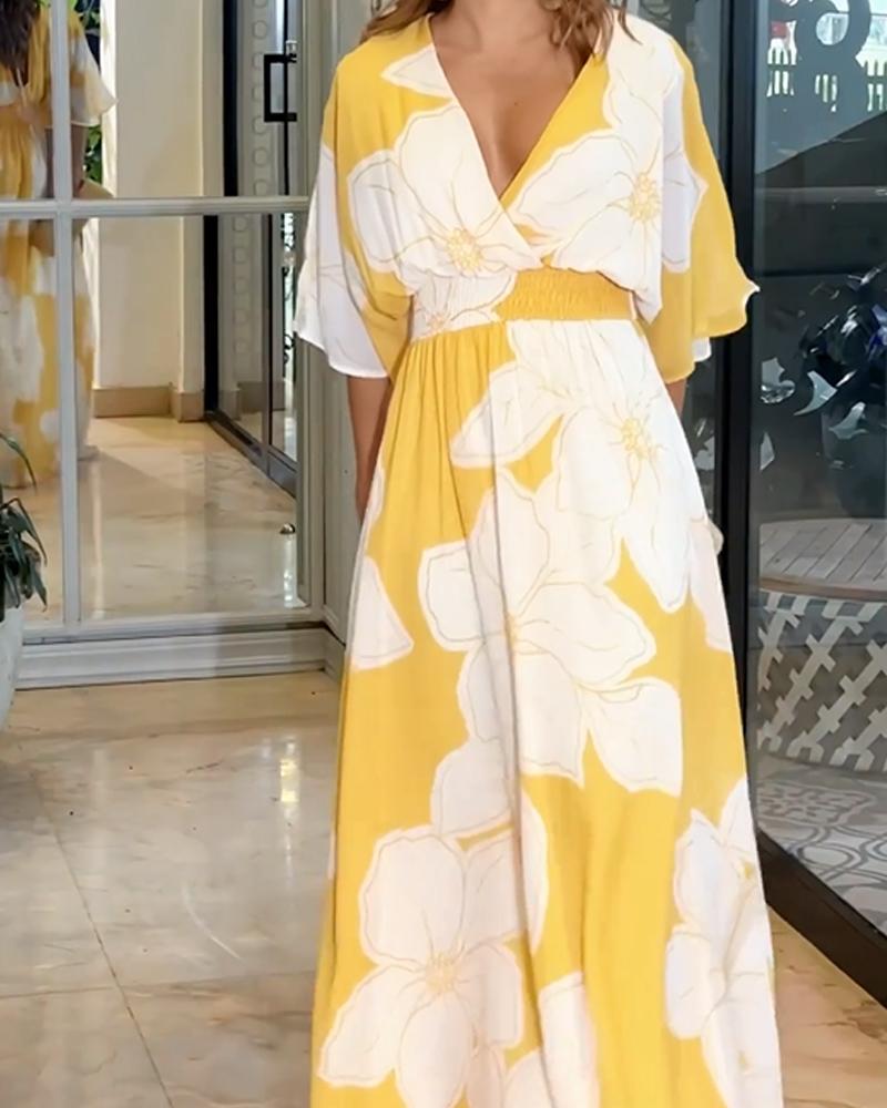 SUZY – FLORAL MAXI DRESS
