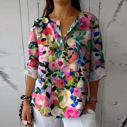 LILLIAN – VINTAGE-INSPIRED BLOUSE
