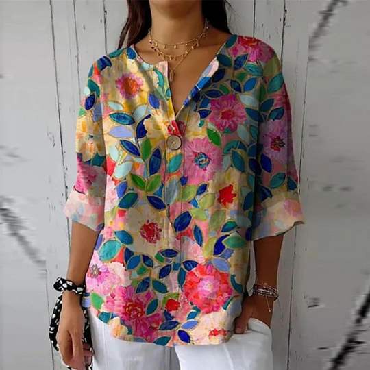LILLIAN – VINTAGE-INSPIRED BLOUSE