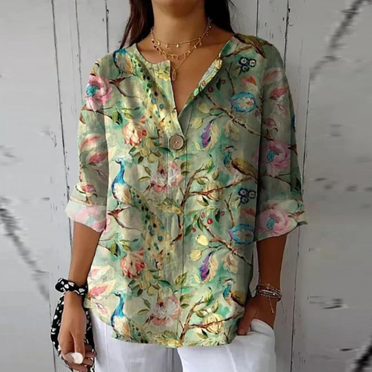 LILLIAN – VINTAGE-INSPIRED BLOUSE