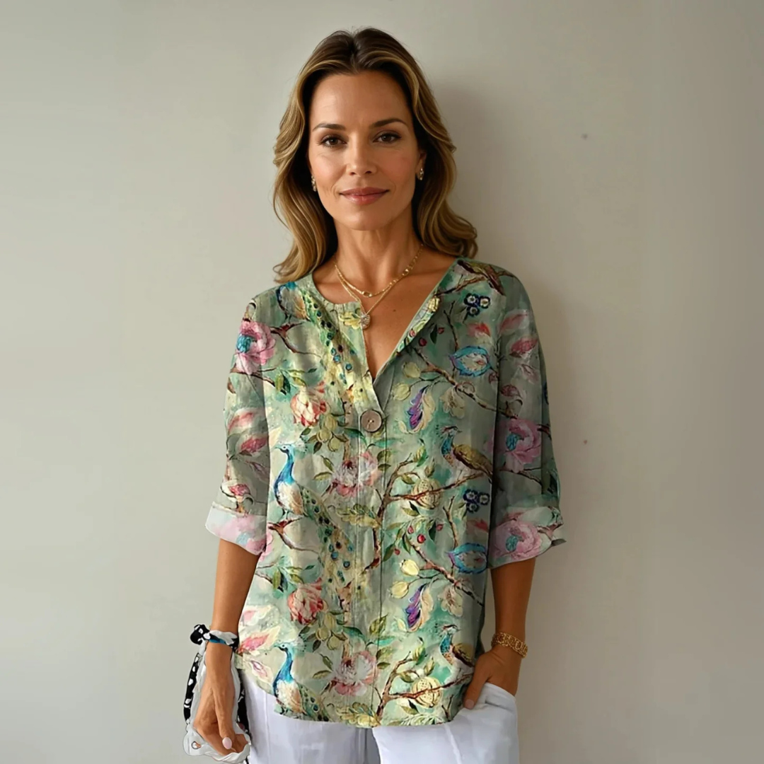 LILLIAN – VINTAGE-INSPIRED BLOUSE