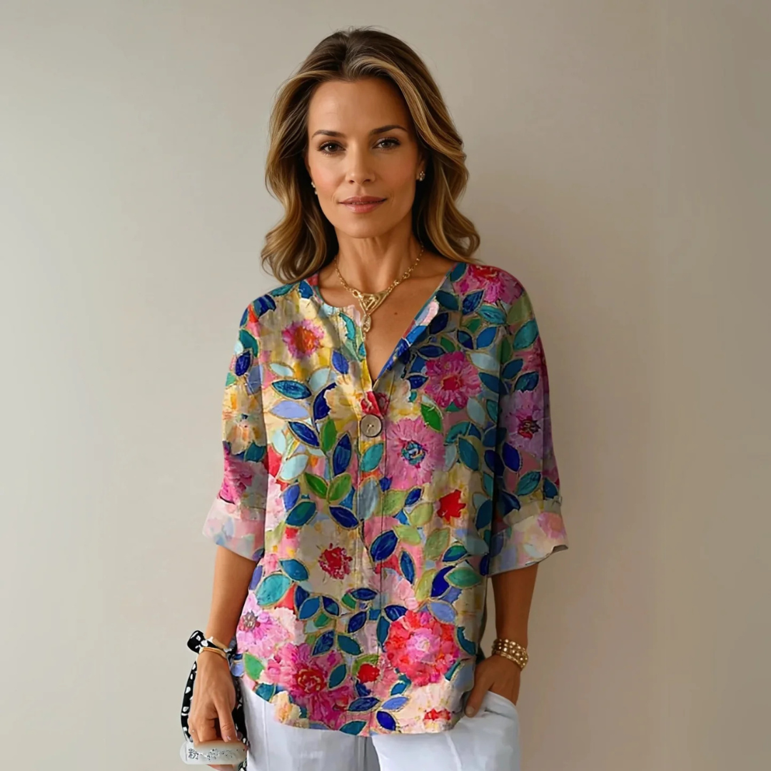 LILLIAN – VINTAGE-INSPIRED BLOUSE