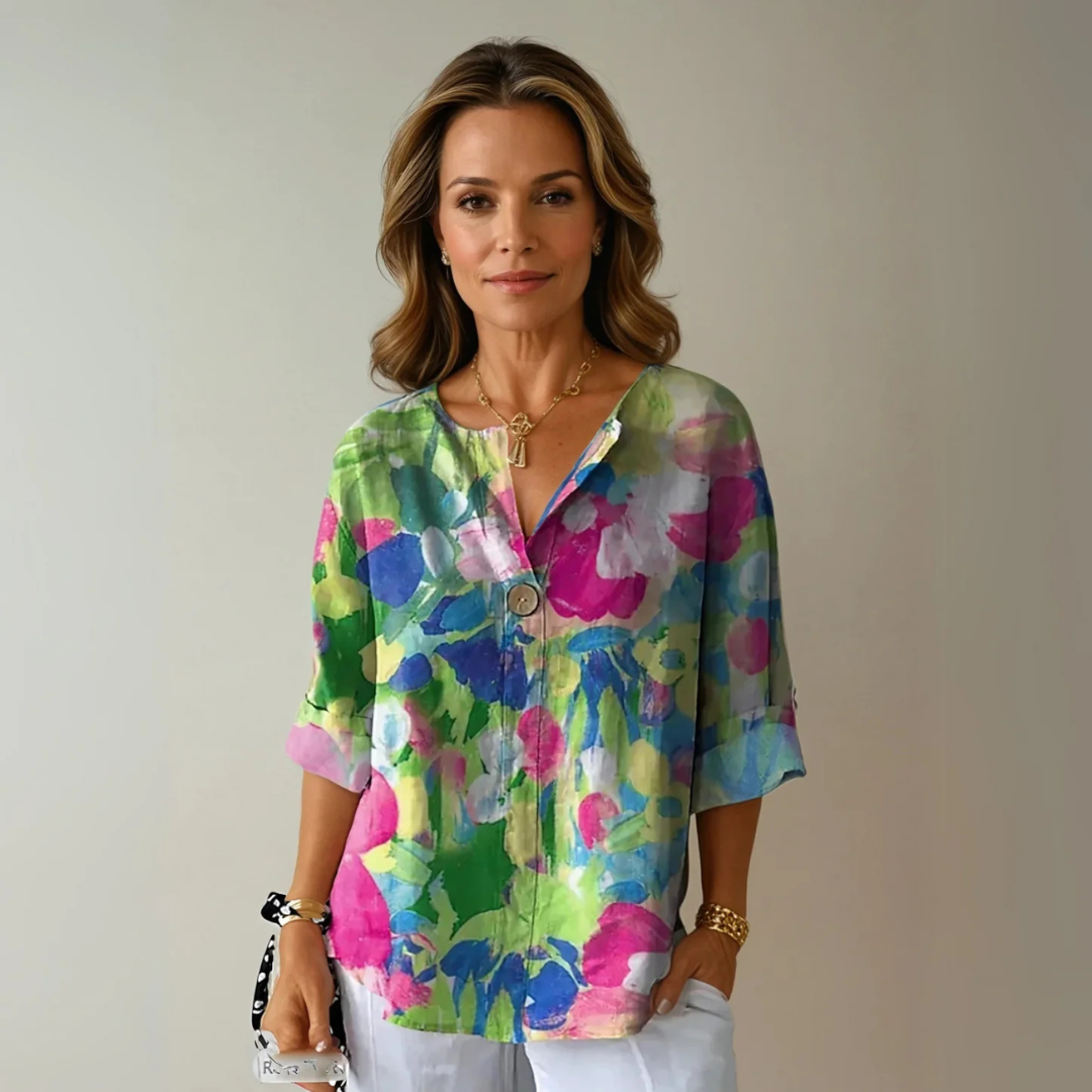 LILLIAN – VINTAGE-INSPIRED BLOUSE
