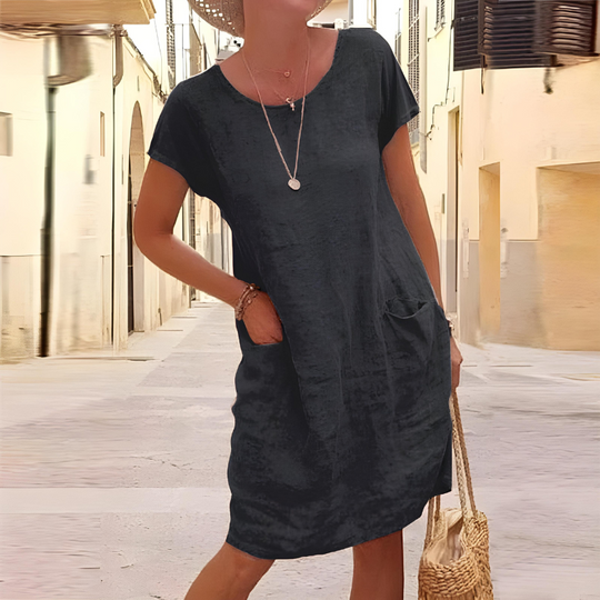 TALINA – FIGURE-LOVING LAYERED DRESS