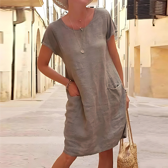 TALINA – FIGURE-LOVING LAYERED DRESS