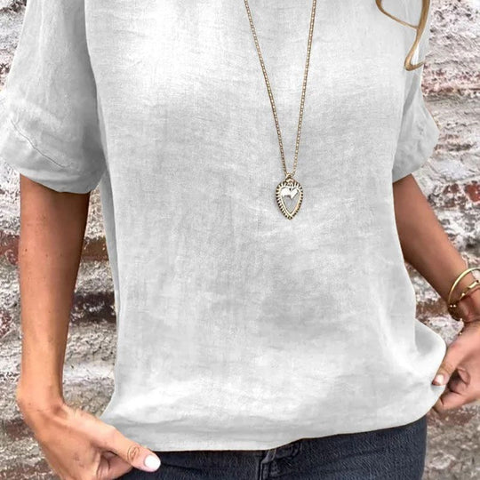 MARISE – RELAXED LINEN TEE