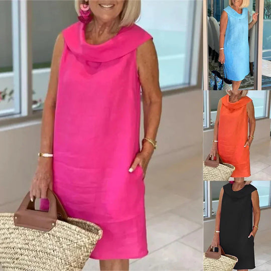 YASMIN – LIGHTWEIGHT TUMMY SUMMER DRESS