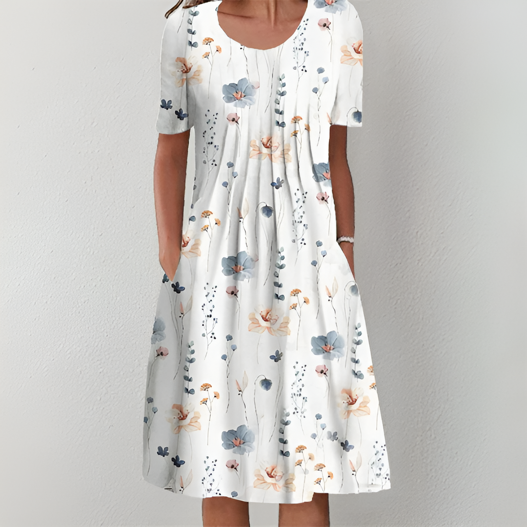 POPPY - ELEGANT PRINTED DRESS