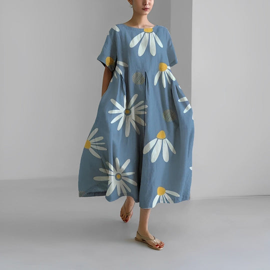 NADINE – FLOWY BOHO MIDI DRESS